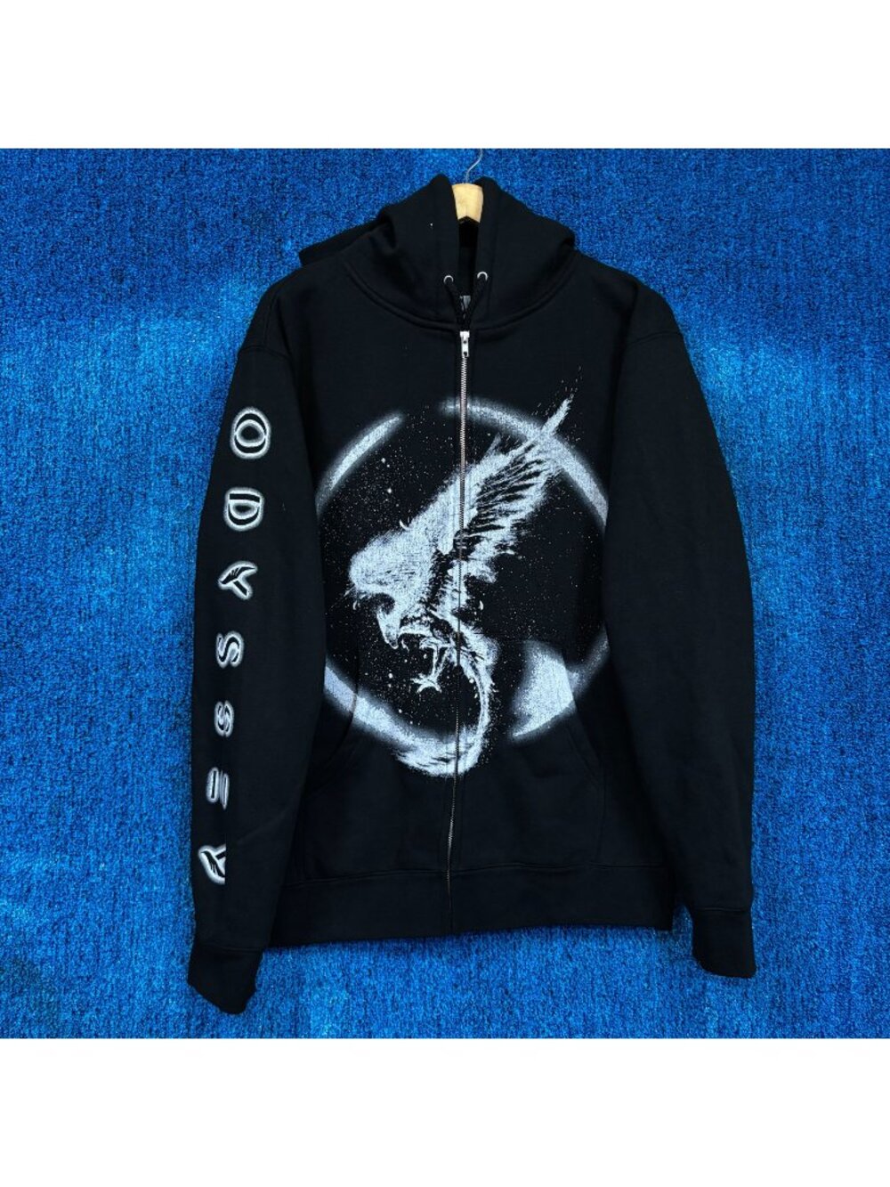 Illenium “Odyssey” Graphic Zip Up Hoodie Size Small